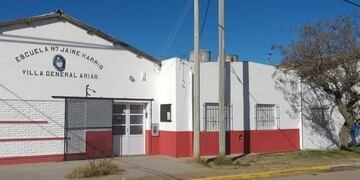 Retomaron las clases presenciales en la Escuela N° 7 de Villa Arias.