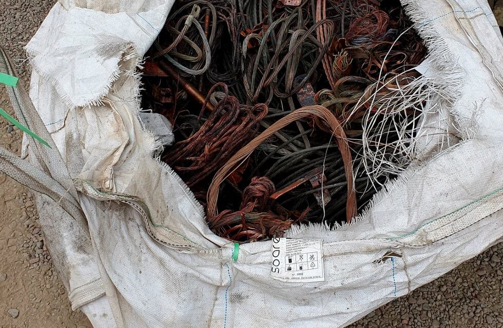 Ola de robos de cables: desarticularon dos locales y secuestraron más de $800.000 en bronce