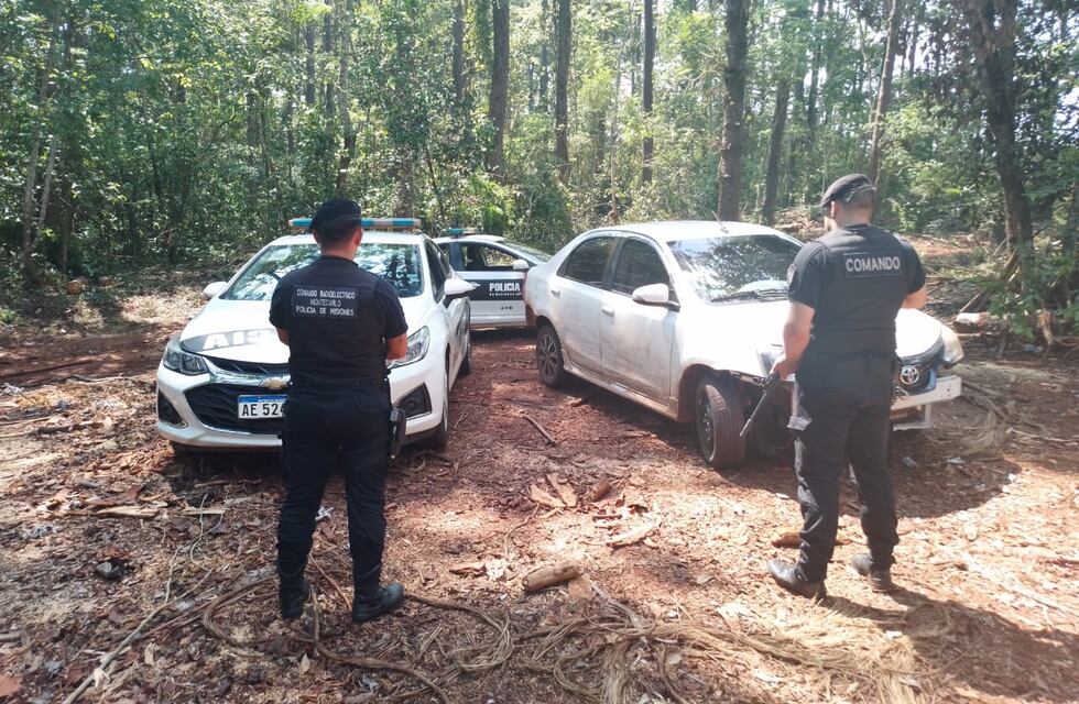 Enfrentamiento en Montecarlo derivó en la recuperación de un vehículo robado