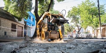 La Ciudad repavimentará, a partir de este lunes, Avenida Belgrano entre Mariano Moreno y S.Semorille. Gentileza MCM