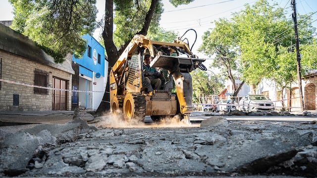 La Ciudad repavimentará, a partir de este lunes, Avenida Belgrano entre Mariano Moreno y S.Semorille. Gentileza MCM