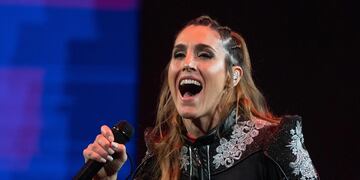 Soledad Pastorutti lo dio todo en Funes.