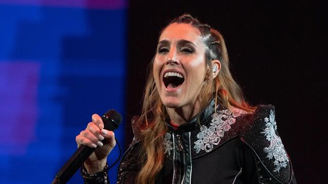 Soledad Pastorutti lo dio todo en Funes.