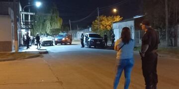 Balacera en el barrio Barranquitas