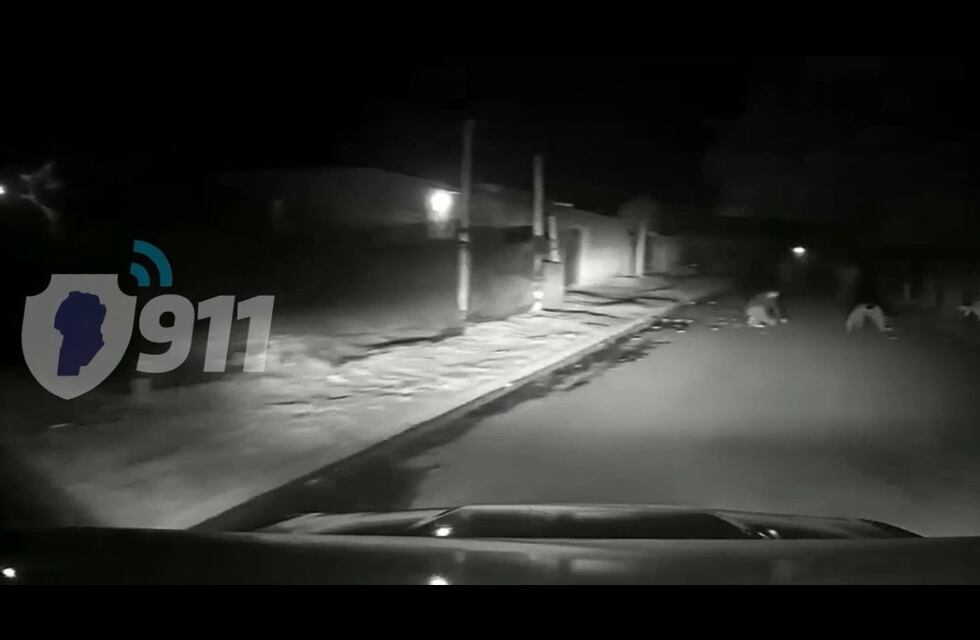 Video: una persecución policial “de película” terminó con dos detenidos y un efectivo herido