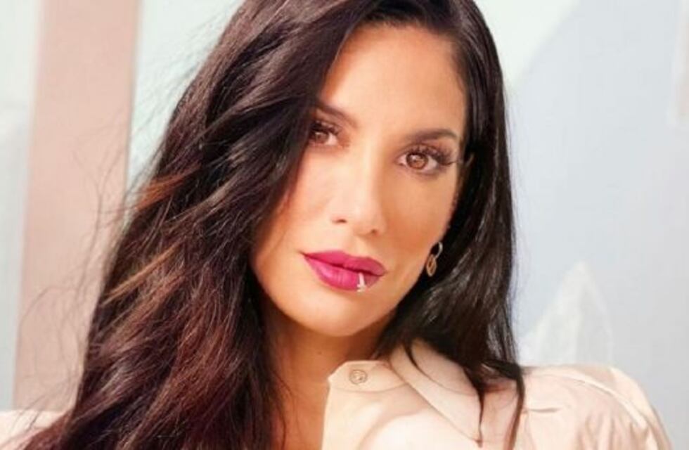Silvina Escudero y una cábala muy particular: diminuta ropa interior con los colores de Argentina