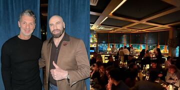 Visitó el restaurante de Narda Lepes en Belgrano.