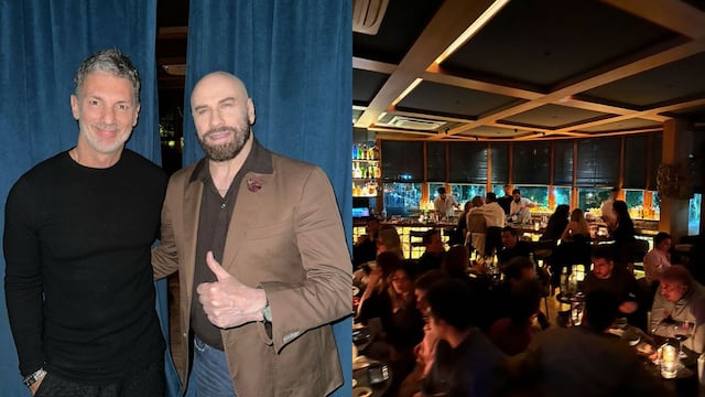 Visitó el restaurante de Narda Lepes en Belgrano.