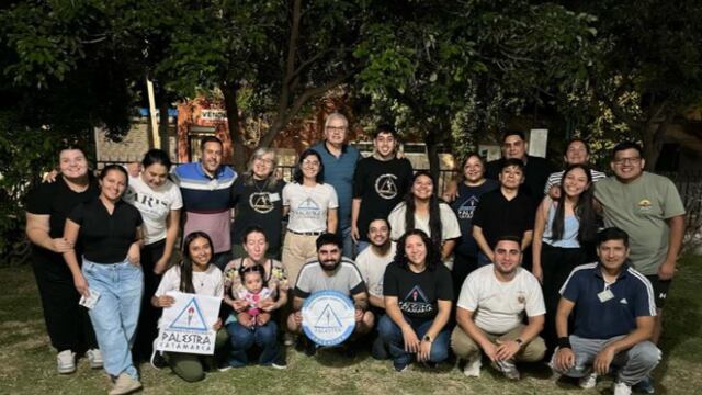 Integrantes del Secretariado Nacional del Movimiento Palestra y de la Comisión Organizadora del VII Encuentro Nacional de Palestristas Adultos (ENPA), reunidos en Catamarca.