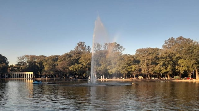 La jornada arrancó con sol y cielo despejado.