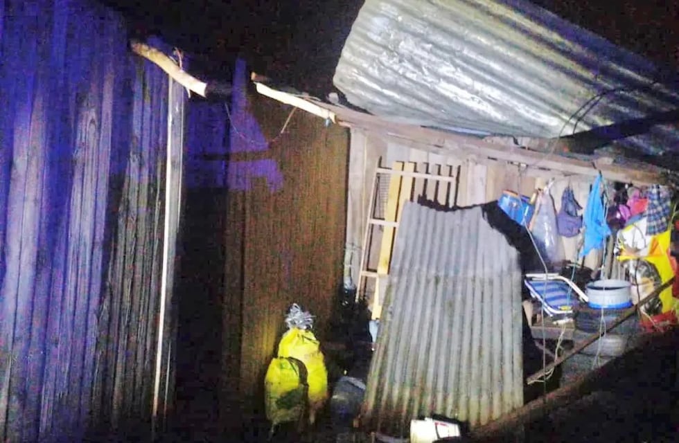 Fuerte tormenta causó daños en varias localidades misioneras