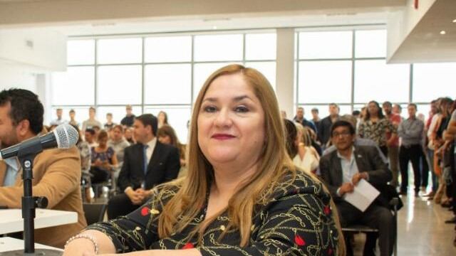 La concejal del Frente de Todos, Paola Álvarez, viajó a Chaco por un acto de Cristina Kirchner con fondos del pueblo.