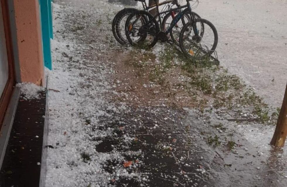 Cayó granizo en el sur de Córdoba y hay alerta por tormentas: cómo estará el clima este sábado 9 de marzo