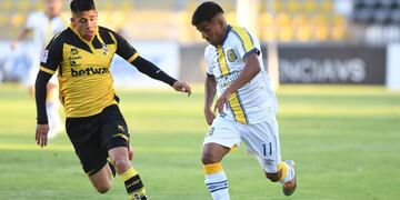 Luciano Ferreyra jugó como titular en el segundo amistoso de pretemporada.