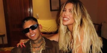 Wanda Nara y L-Gante festejaron el día de San Valentín y un detalle llamó la atención de todos