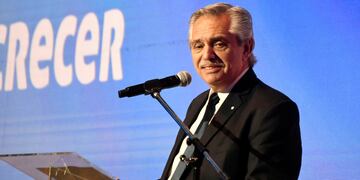 El presidente en el cierre del Coloquio de IDEA. Ahora, los empresarios criticaron su desacato.