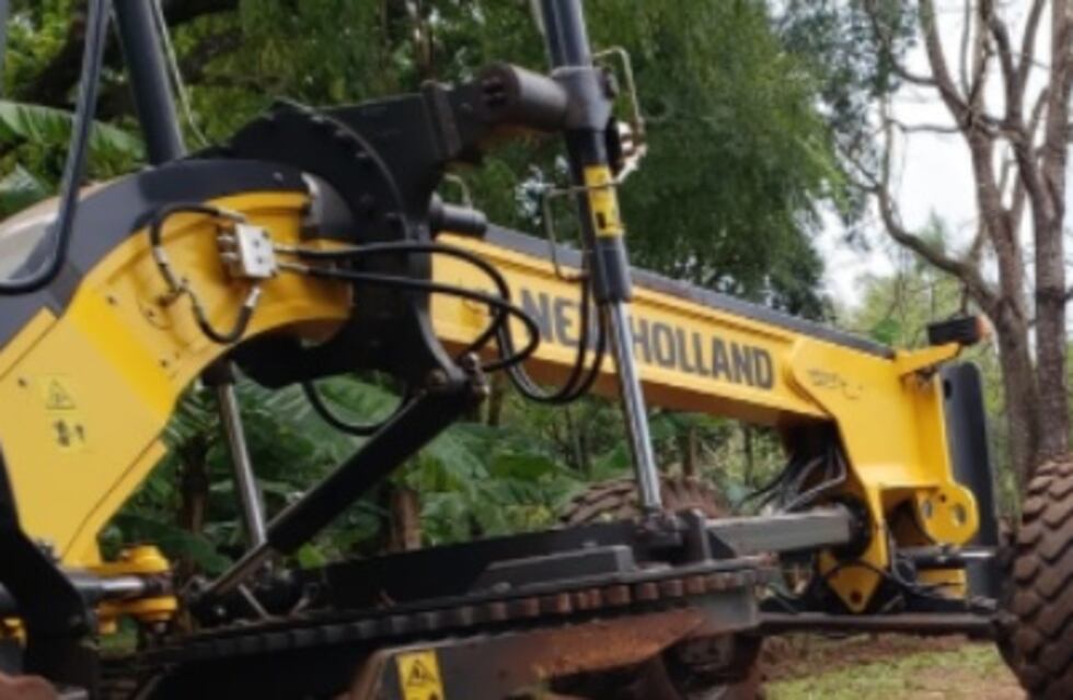 Continúan las obras de mejoramiento de las calles en Puerto Iguazú