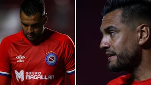 "Chiquito" Romero en su debut en el arco de Argentinos Juniors, en la previa del duelo con Belgrano por Copa Argentina (Gentileza AAAJ).