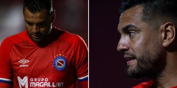 "Chiquito" Romero en su debut en el arco de Argentinos Juniors, en la previa del duelo con Belgrano por Copa Argentina (Gentileza AAAJ).