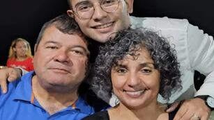 Emerenciano Sena, César Sena y Marcela Acuña, todos imputados por homicidio agravado en la causa de Cecilia Strzyzowski.