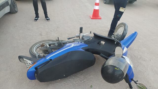 Choque en Santa Cruz del Lago