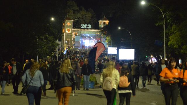 Bicentenario de Tandil: así fueron los festejos en el Parque Independencia