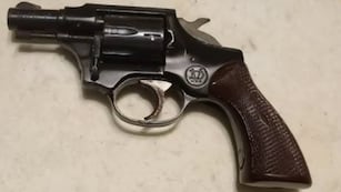 El arma secuestrada al hombre