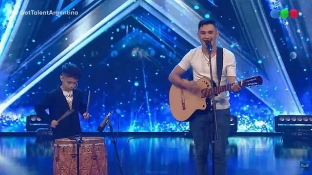 Padre e hijo deslumbraron a los jueces de Got Talent Argentina.