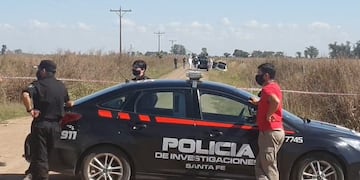 La Policía trabaja en el lugar en donde encontraron muerto a Héctor Cornalis