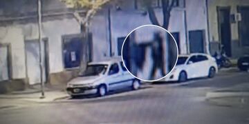 Los ladrones, atrapados en el momento de su delito por las cámaras