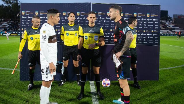 Belgrano en su visita a Platense por la fecha 18 de Liga Profesional. (Prensa Platense).