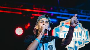 MonoStrong en escena. (Gentileza Red Bull)