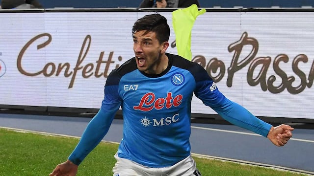 Giovanni Simeone, el único argentino campeón con Napoli. (@sscnapoliES)