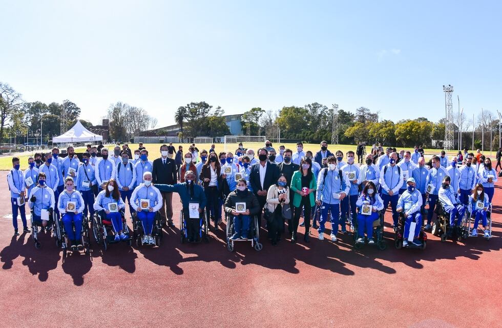 Elizabeth Noriega partió a Tokio con la delegación Argentina Paralímpica
