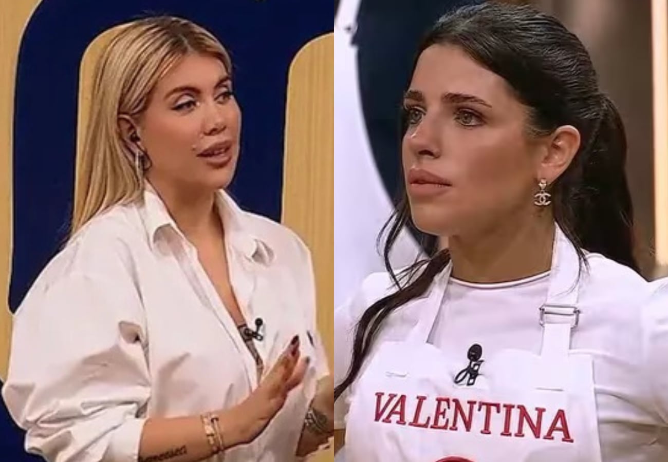 Wanda Nara y Valentina Cervantes.