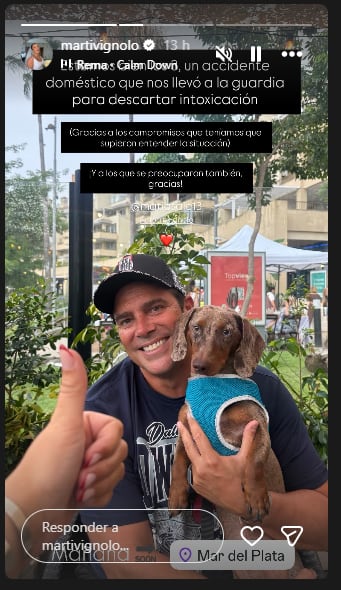 La palabra de la esposa de Matías Alé tras el incendio en su casa