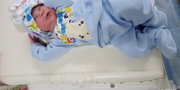 Primer bebé del 2023 - Gualeguaychú. Foto: Hospital Centenario.