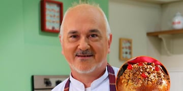 Osvaldo Gross compartió una nueva receta de pan dulce.