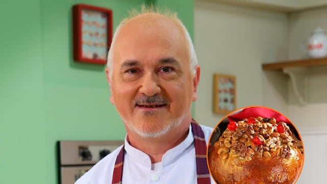 Osvaldo Gross compartió una nueva receta de pan dulce.