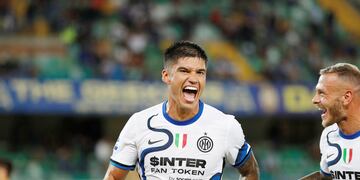 Joaquín Correa tuvo una lesión en su rodilla.