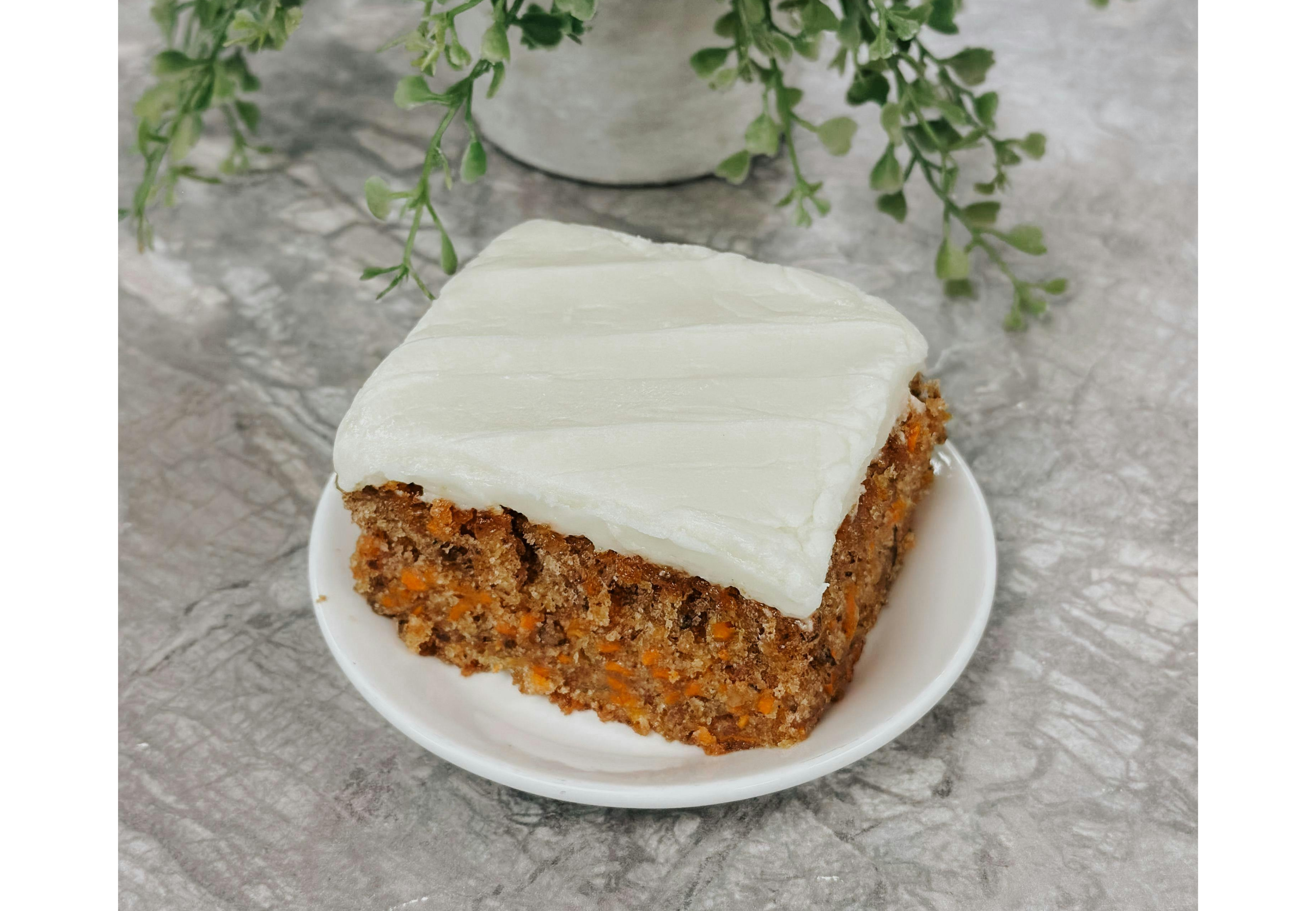 Una reversión del cásico carrot cake.