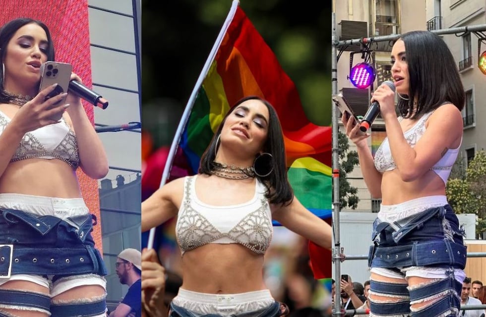 El emotivo discurso de Lali en la Marcha del Orgullo en Madrid: “No entendía ni aceptaba del todo mi bisexualidad...”