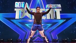 Franco Espinoza, el correntino que combinó baile urbano y salsa en Got Talent Argentina.
