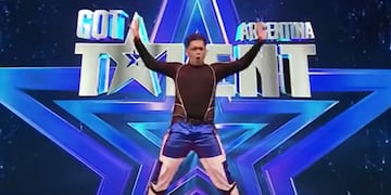 Franco Espinoza, el correntino que combinó baile urbano y salsa en Got Talent Argentina.