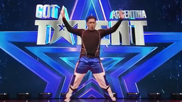 Franco Espinoza, el correntino que combinó baile urbano y salsa en Got Talent Argentina.