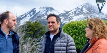 El Ministro de Ambiente de la Noción visitó el Paseo del Centenario