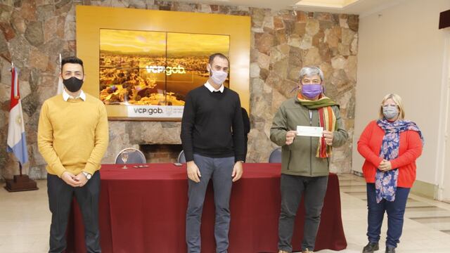 Centros Vecinales de Carlos Paz recibieron su subsidio anual.
