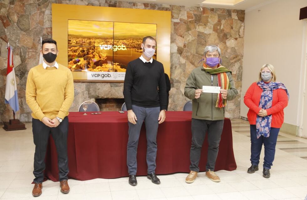 Los 32 Centros Vecinales de Carlos Paz recibieron este miércoles su subsidio anual