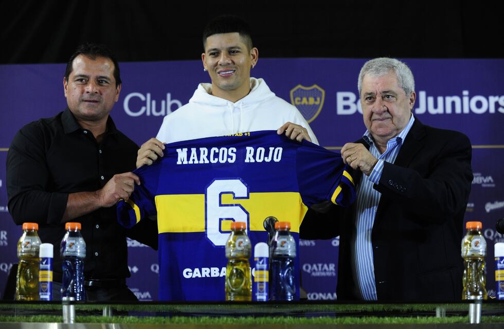 Marcos Rojo ya es flamante refuerzo de Boca: “El sueño de todos es ganar la Libertadores”
