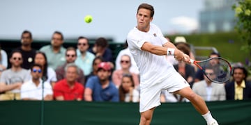 Diego Schwartzman es el argentino mejor clasificado en Wimbledon.